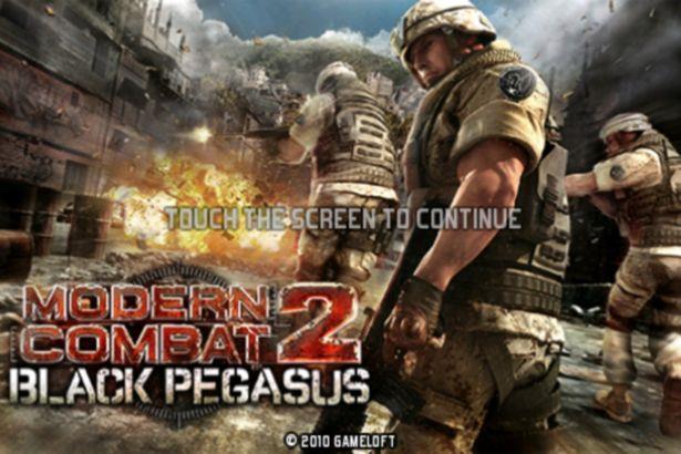 download free modern combat 2 black pegasus play store