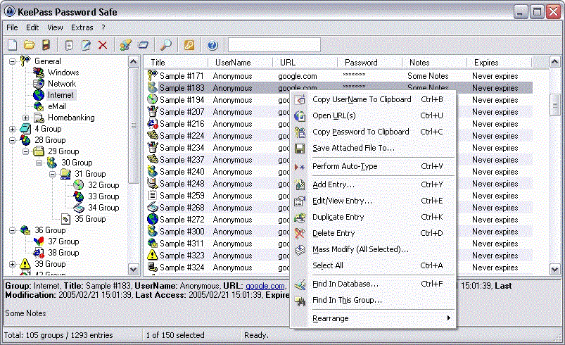 KeePass Homepage