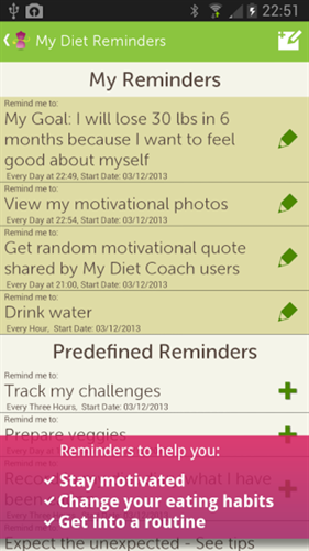 30 Day Diet Diary Apps