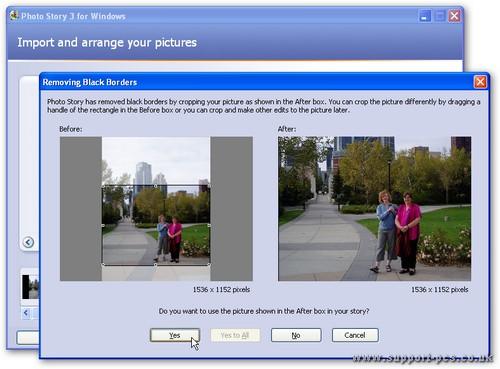 Borders and Frames :- Microsoft Photo Story ahs a feature to add ...