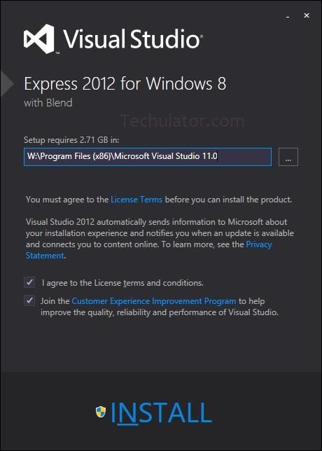 Visual Studio Express 2012 For Windows 8 System Requirements