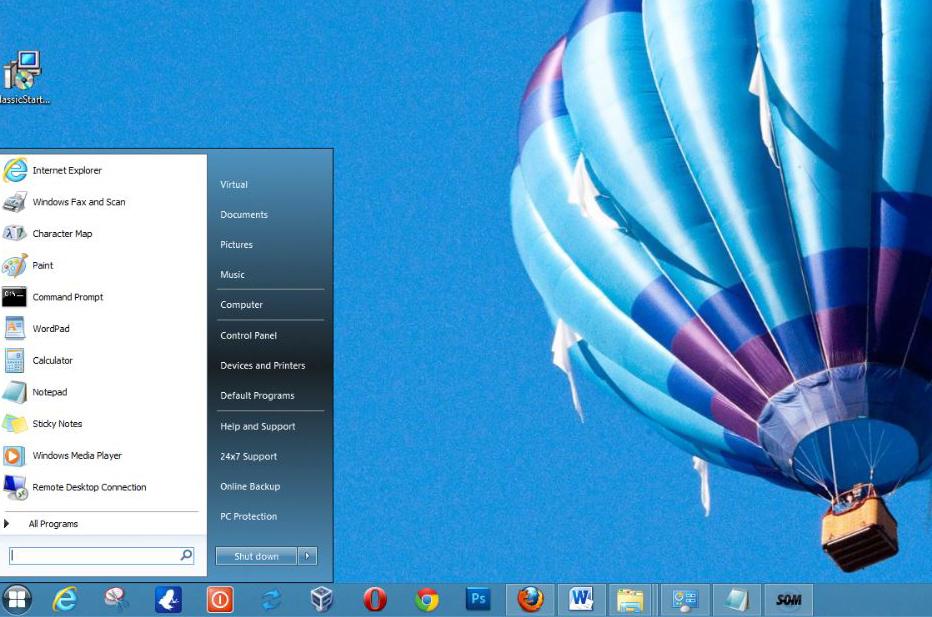 How to get Start Menu in Windows 8